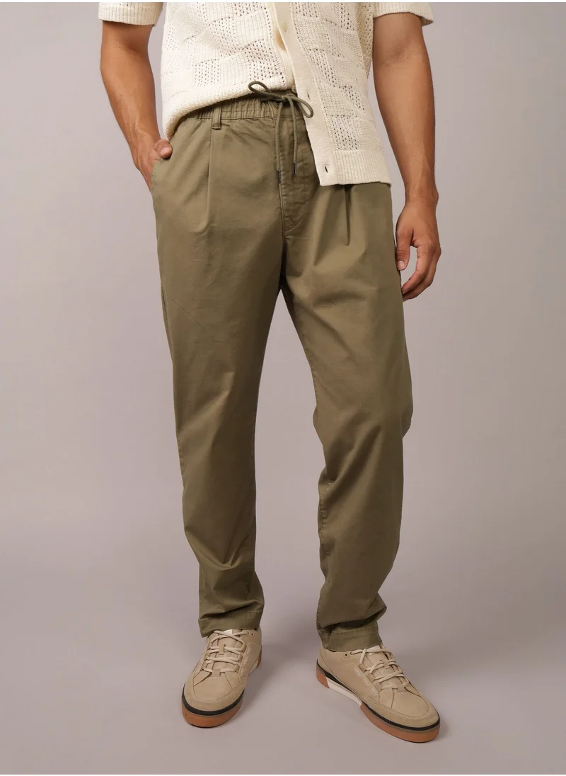American Eagle AE Flex Pleated Pull-On Easy Pant