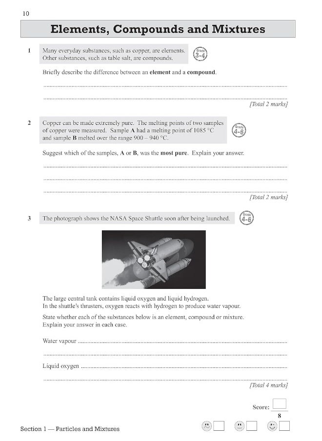 null - Grade 9-1 Edexcel International GCSE Chemistry: Exam Practice Workbook (includes Answers) - Image 1