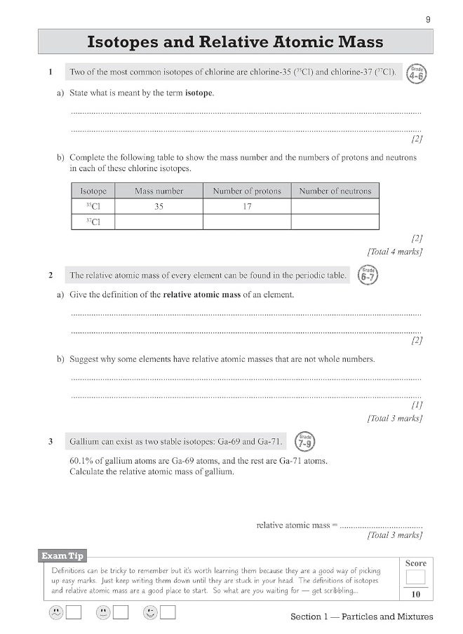 null - Grade 9-1 Edexcel International GCSE Chemistry: Exam Practice Workbook (includes Answers) - Image 1
