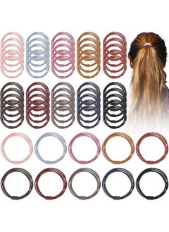 Basic Color Elastic Simple Circle Hair Ropes Rubber Dark Shade Thin Colorful Elastic Hair Ties Band For Women - pzsku/ZDBF8962BCA70087EA66EZ/45/_/1690021915/84fe3384-2566-441f-929c-528f7388b5dd