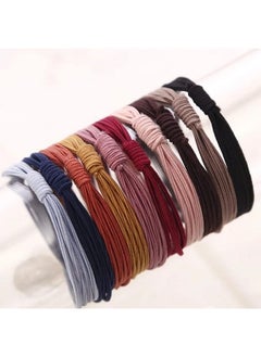 Basic Color Elastic Simple Circle Hair Ropes Rubber Dark Shade Thin Colorful Elastic Hair Ties Band For Women - pzsku/ZDBF8962BCA70087EA66EZ/45/_/1690021922/677c6247-0456-4f07-b446-19c3d65e142f