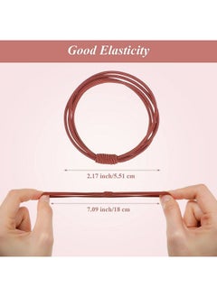 Basic Color Elastic Simple Circle Hair Ropes Rubber Dark Shade Thin Colorful Elastic Hair Ties Band For Women - pzsku/ZDBF8962BCA70087EA66EZ/45/_/1690021995/d53d98e1-7eac-4d8b-8d9e-907fc79f834b