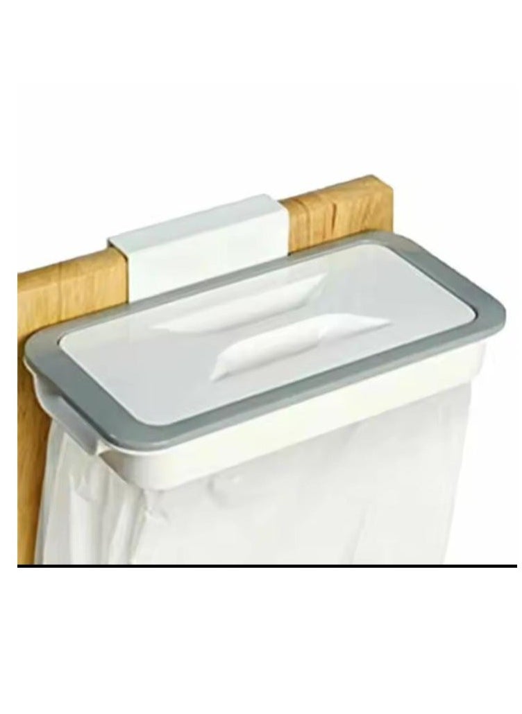 Generic Hanging Trash Bag Holder White 10centimeter  - Image 5