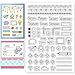 CHGCRAFT Diary Line Clear Stamps Calendar Diary Decorations Transparent Silicone Stamps for Card Making Silicone Clear Stamp Seals for Cards Stamps Making DIY Scrapbooking Photo Journal Album - Image 2