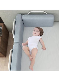 Bed Fence Kids Safety Bedside Guard Baby Anti-Fall Bed Rail Child Bed Soft Barrier Height Adjustable Side Protection 50cm,grey - pzsku/ZDBF8AA895C54A2EC21A5Z/45/_/1727678609/e50da576-4e8f-4210-a626-eb6553b31fcd