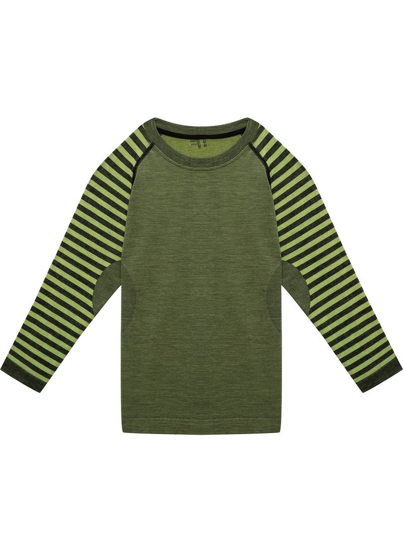 Thermoform - Ultimate Merino Kids Seamless Thermal Sweatshirt - Image 1