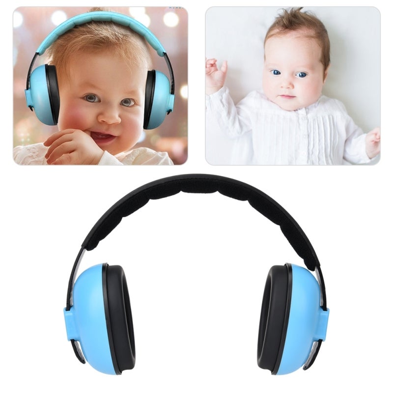 Earmuffs High Quality ABS Sponge Noise Reduction - 25dB NRR Attenuation Ear Protection for Baby Sleep - Image 1
