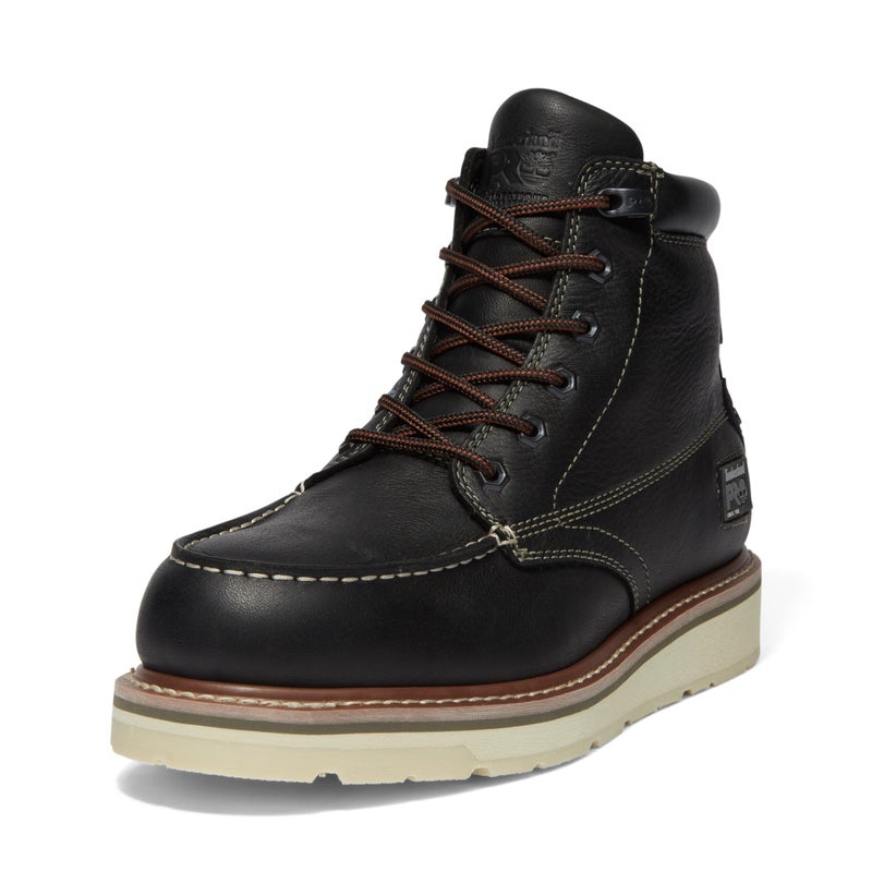 Timberland حذاء عمل ويدج صناعي مضاد للماء برباط ناعم للرجال من تيمبرلاند برو، أسود-2024 جديد، 10.5 W - Image 5
