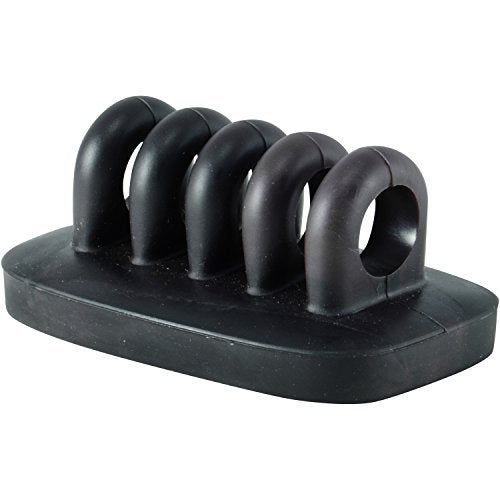 JacobsParts Cable Clip Holder Weighted Desktop Cord Management Fixture (Black) - Image 3