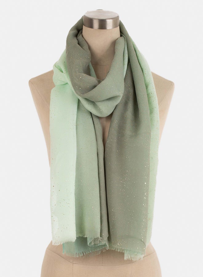 Premoda Women's Scarf Green (85x180cm) - Image 1