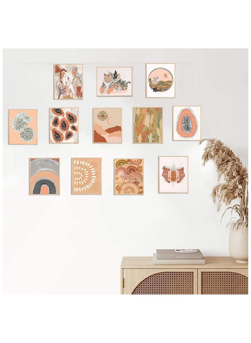 Today Idea 12pcs Botanical Canvas Prints Plant Wall Art for Living Room & Bedroom Decor (Frameless-1) - Image 4