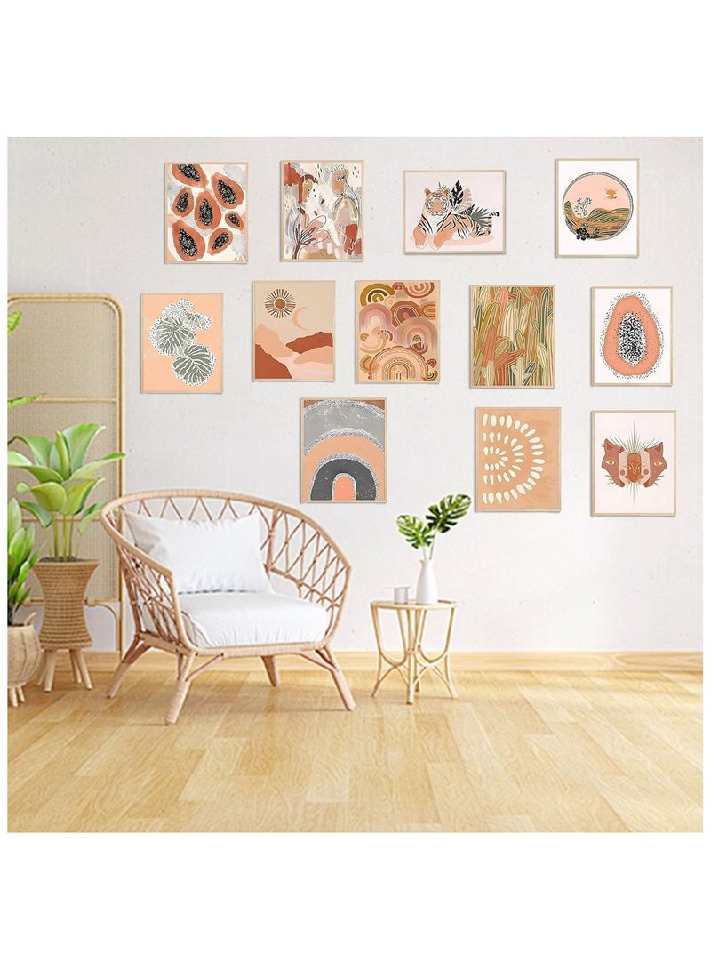 Today Idea 12pcs Botanical Canvas Prints Plant Wall Art for Living Room & Bedroom Decor (Frameless-1) - Image 5