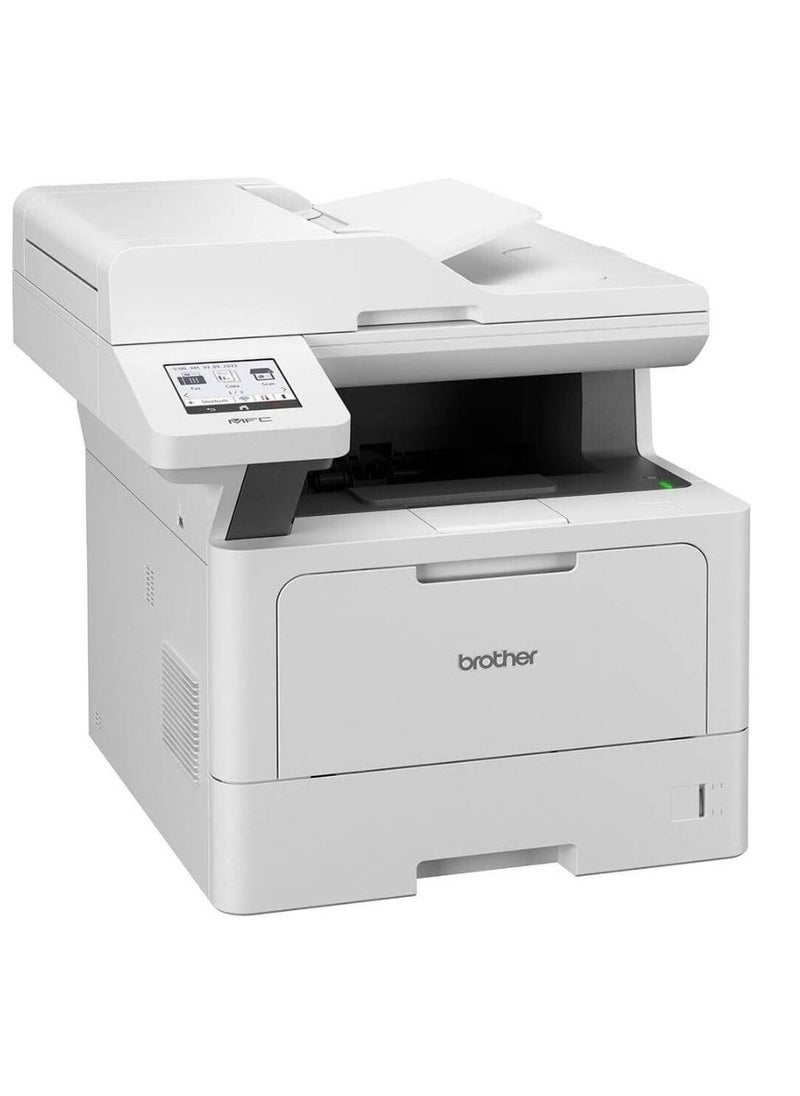 طابعة ليزر متعددة الوظائف Brother MFC-L5710DW – طباعة، مسح ضوئي، نسخ، فاكس – طباعة على الوجهين، واي فاي، شبكة – بحجم A4