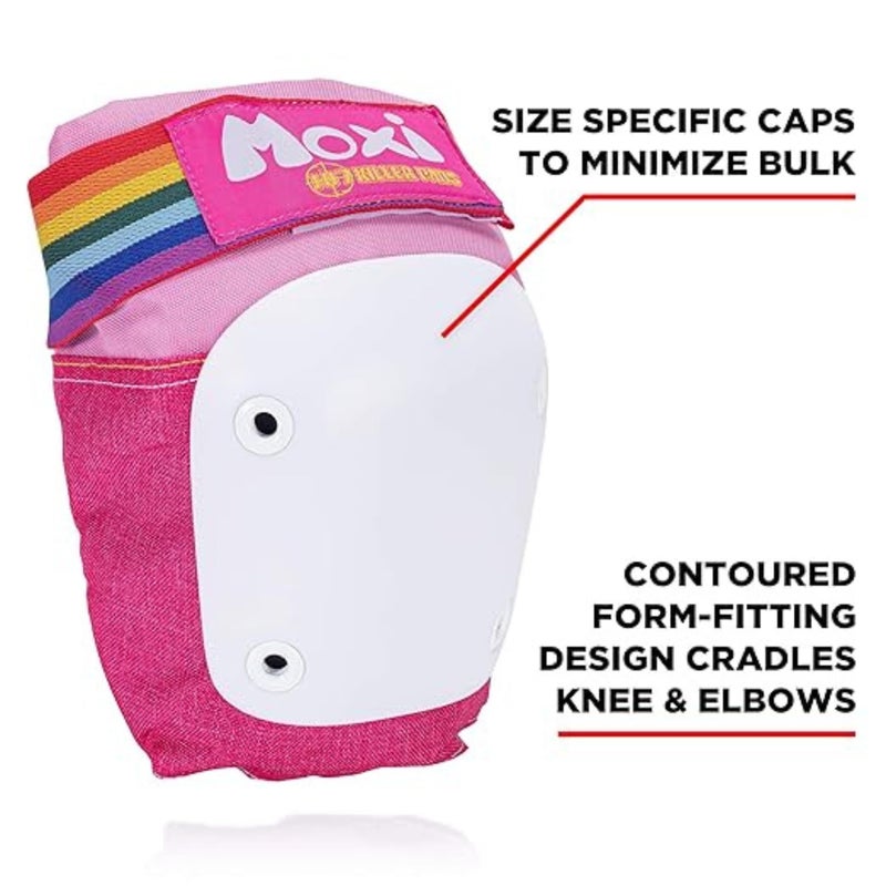 187 Killer Pads Six Pack Pad Set, Elbow Pads, Knee Pads, and Wrist Guards - Ideal for Skateboarding, Roller Skating, and Inline Skating - Image 3