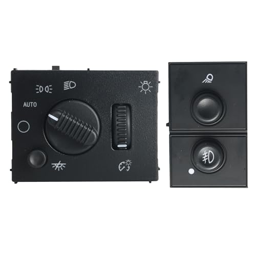 Riyhch Headlight SwitchFog Light Cargo Lamp Switch 15143597for Chevroletfor Chevy Tahoe Avalanche Silverado Suburbanfor GMC Yukon Yukon XL Sierra 1500 2500 3500 1500HD 2500HD 2003200719381535 - Image 1