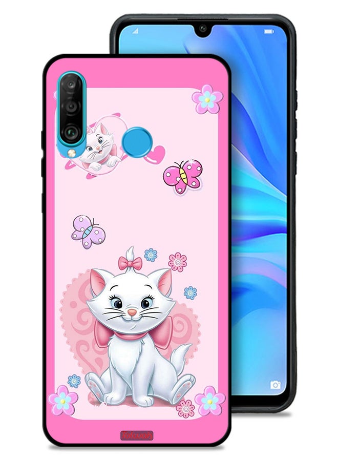 Tolwak غطاء واقي لهاتف هواوي P30 لايت بتصميم قطة لطيفة - Image 1