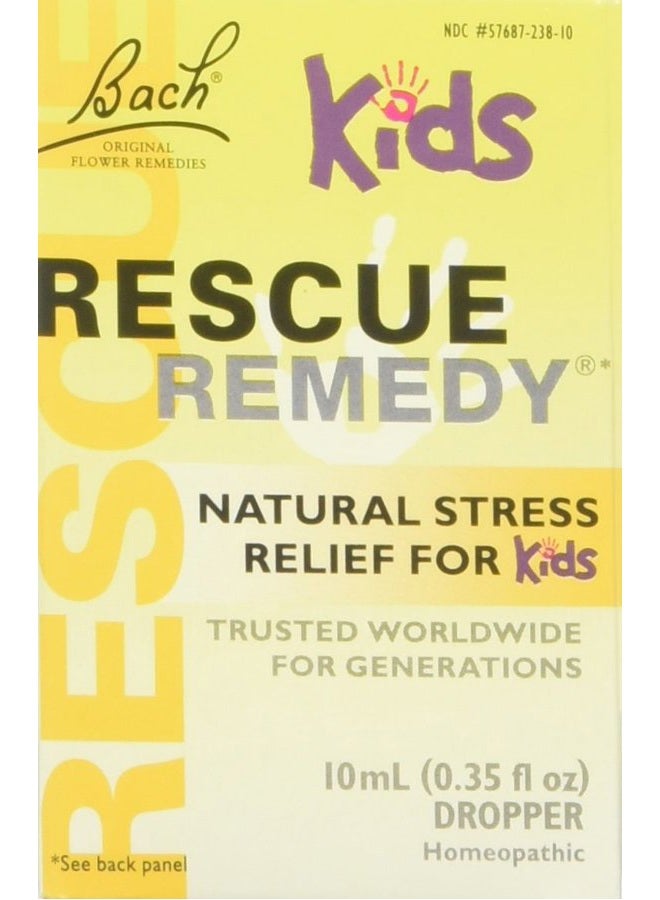 RESCUE Bach Kids Rescue Remedy Natural Stress Relief Drops, 10 ml. 2 pack - Image 1