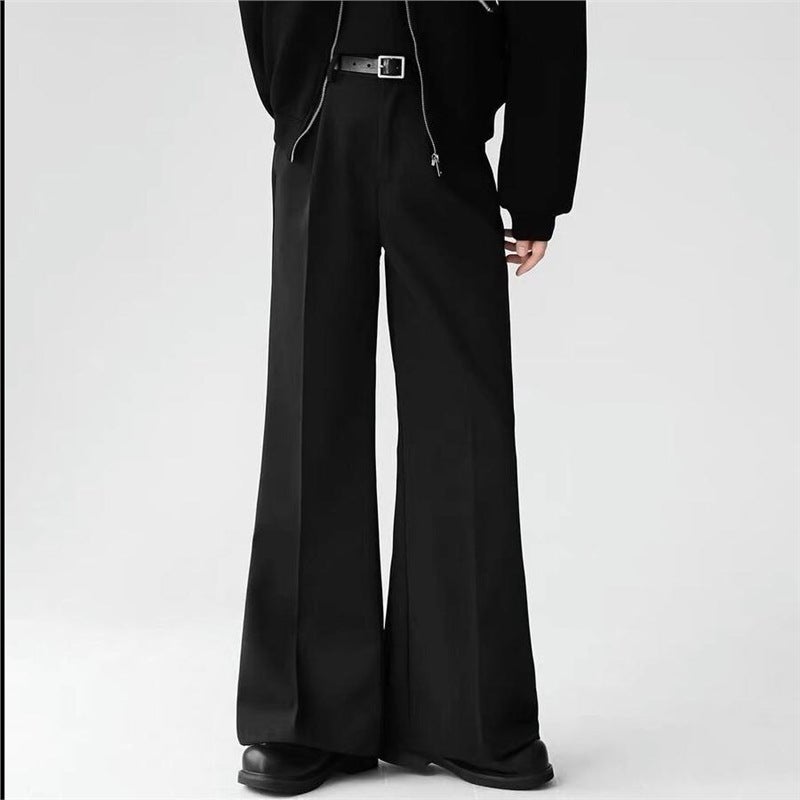 Casual Wide-Leg Pants black