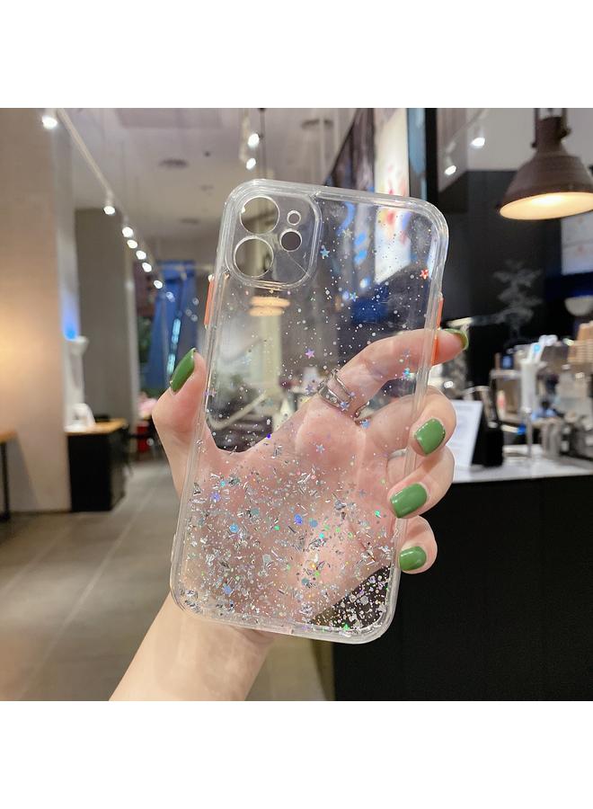 Zaboon Case For iPhone 12 Starry Gradient Glitter Powder TPU Phone Case - Image 1