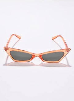 Haute Sauce Black Lens Orange Cateye Sunglasses  - Image 3