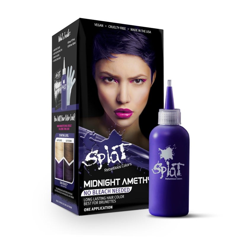 Splat Midnight Hair Color Amethyst 6 Fl oz. - Image 1