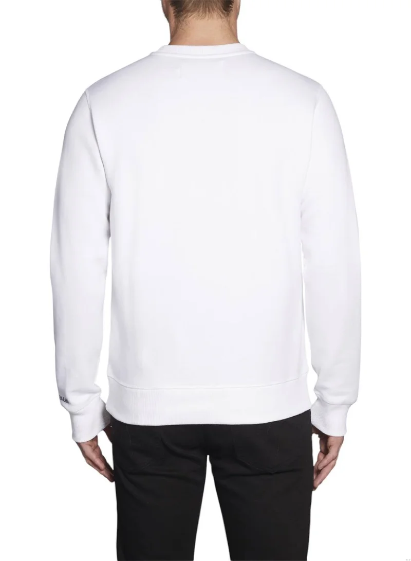 Calvin Klein Jeans Bright White Slim Fit T-Shirt for Women | Best Price UAE