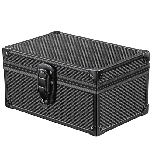 MAZACOO Faraday Signal Blocking Box for Car Key Fob, Keyless Entry Car Key Fob Protector Shielding Cage (Carbon Fiber Black) - Image 1