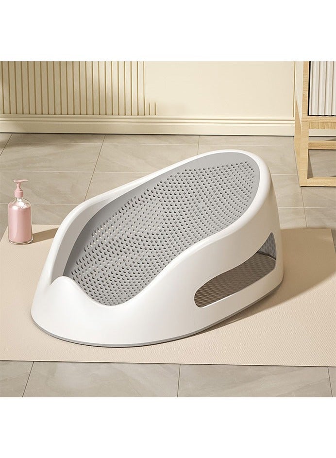 صحراء الواحة حامل حمام للأطفال مع شبكة استحمام، ودعم للجلوس والاستلقاء، ووسادة مضادة للانزلاق، وسرير استحمام قابل للطي لحديثي الولادة - Image 1