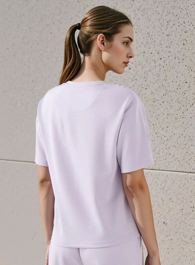 ادوت من سبلاش Typographic Embossed T-shirt