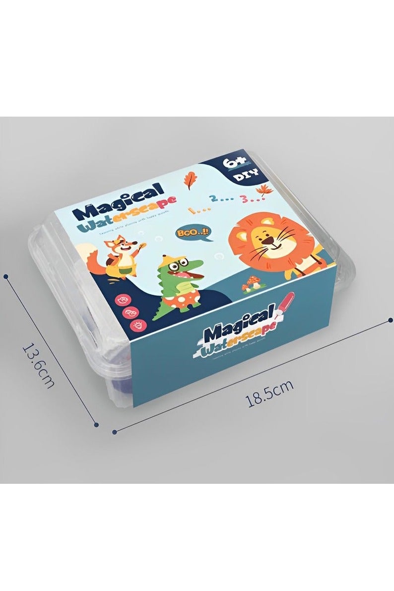 12 Pcs Water Squishy Toys,Squishy Animals For Party Favors Classroom Prize Fidget Toys Pack Diy Crystal Spirit Children's Handmade Toys - Image 4