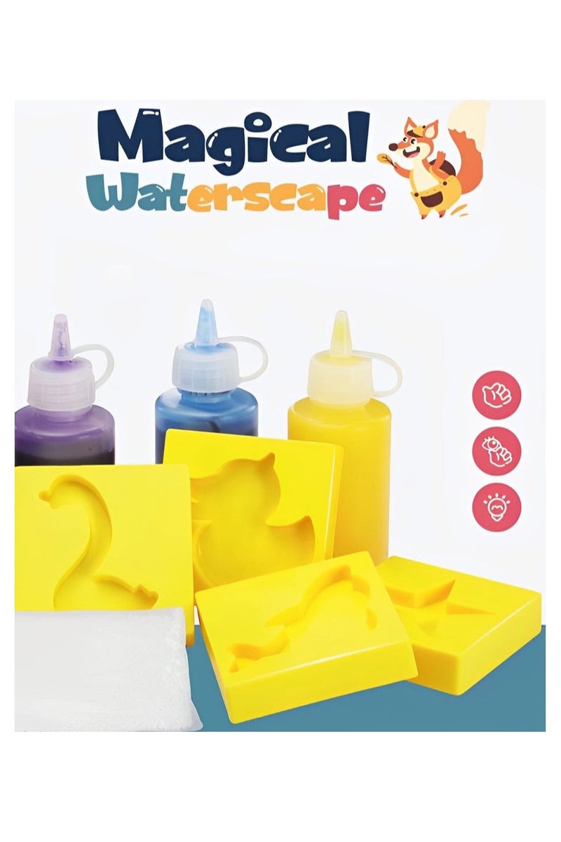 12 Pcs Water Squishy Toys,Squishy Animals For Party Favors Classroom Prize Fidget Toys Pack Diy Crystal Spirit Children's Handmade Toys - Image 2