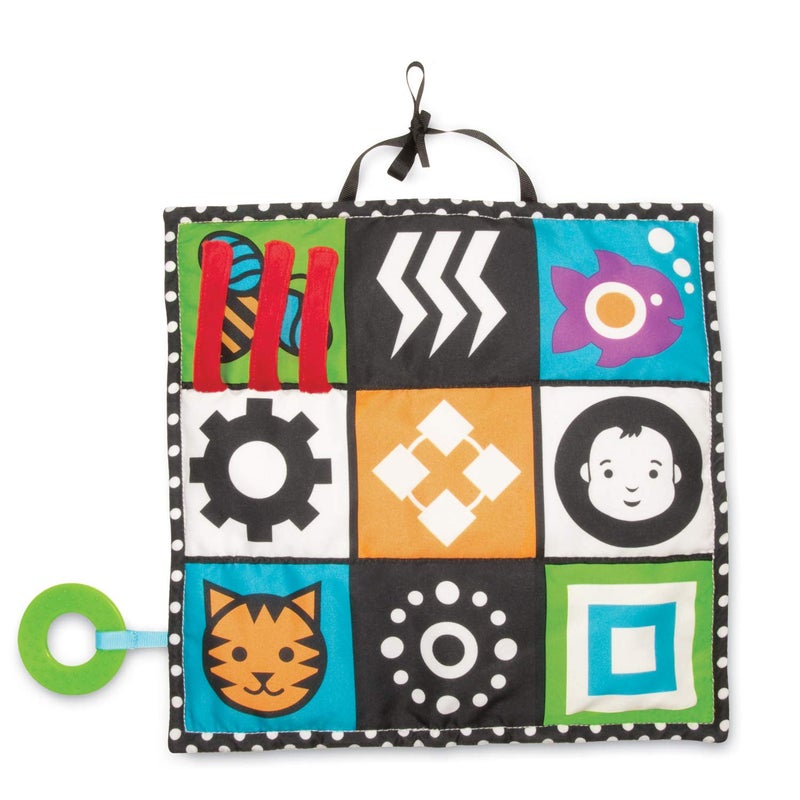 Manhattan Toy Manhattan Toy Wimmer-Ferguson Double Sided 3-in-1 Triangle Play and Pat Activity Mat - Image 2