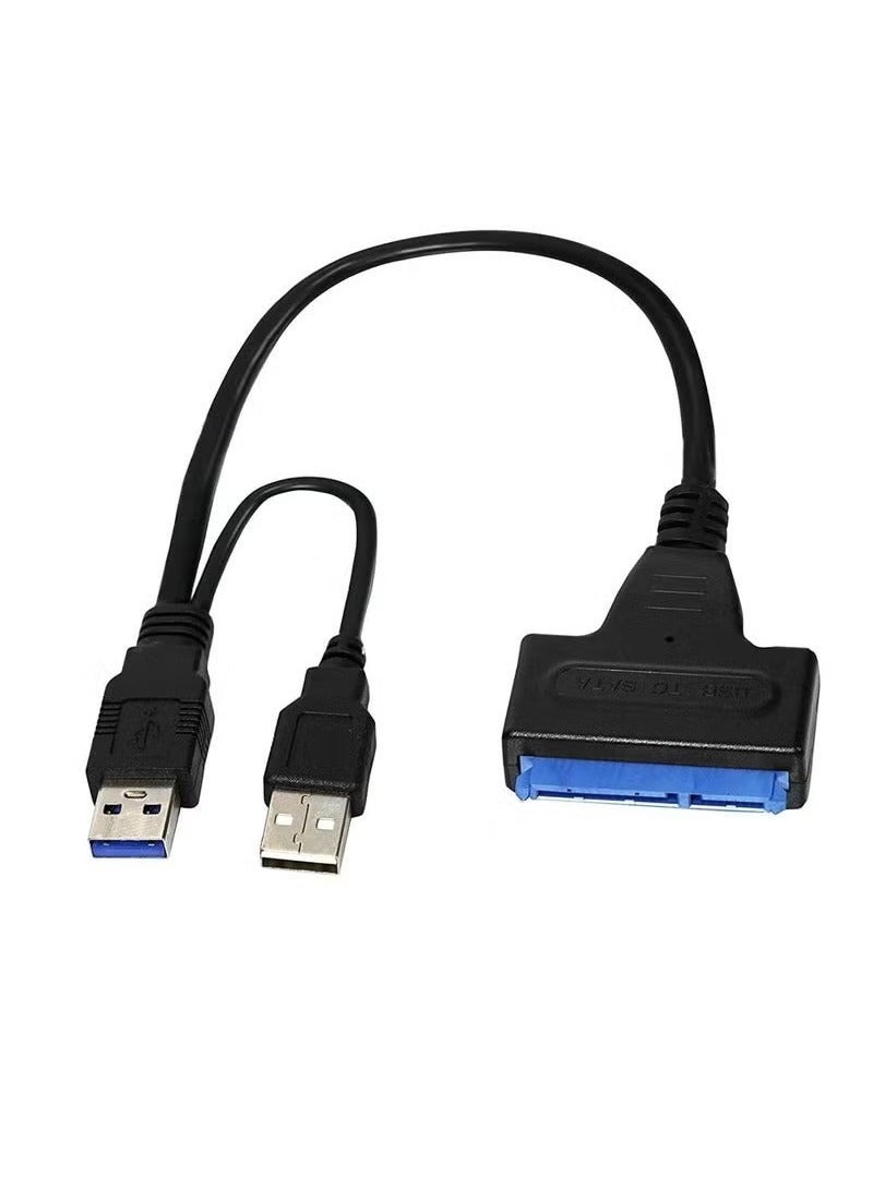 TIGER USB 3.0 to SATA Male to Female Adapter Cable – External Hard Drive Adapter for HDD/SSD, High-Speed Data Transfer for Laptops and Desktops - Image 1