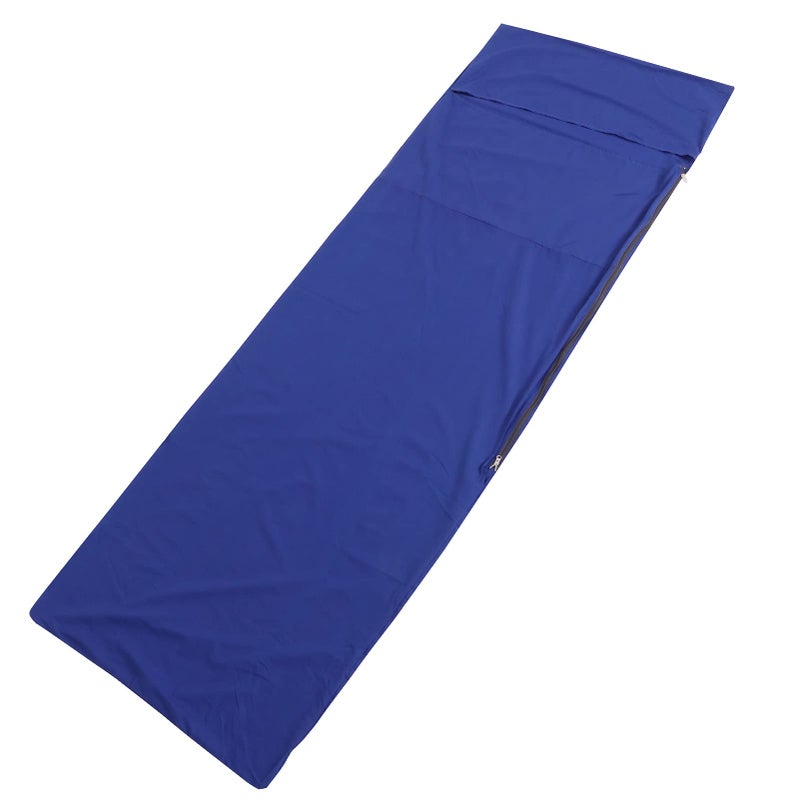 Lightweight Portable Sleeping Bag Liner Soft Cotton Travel Camping Hotel Size L - Image 5