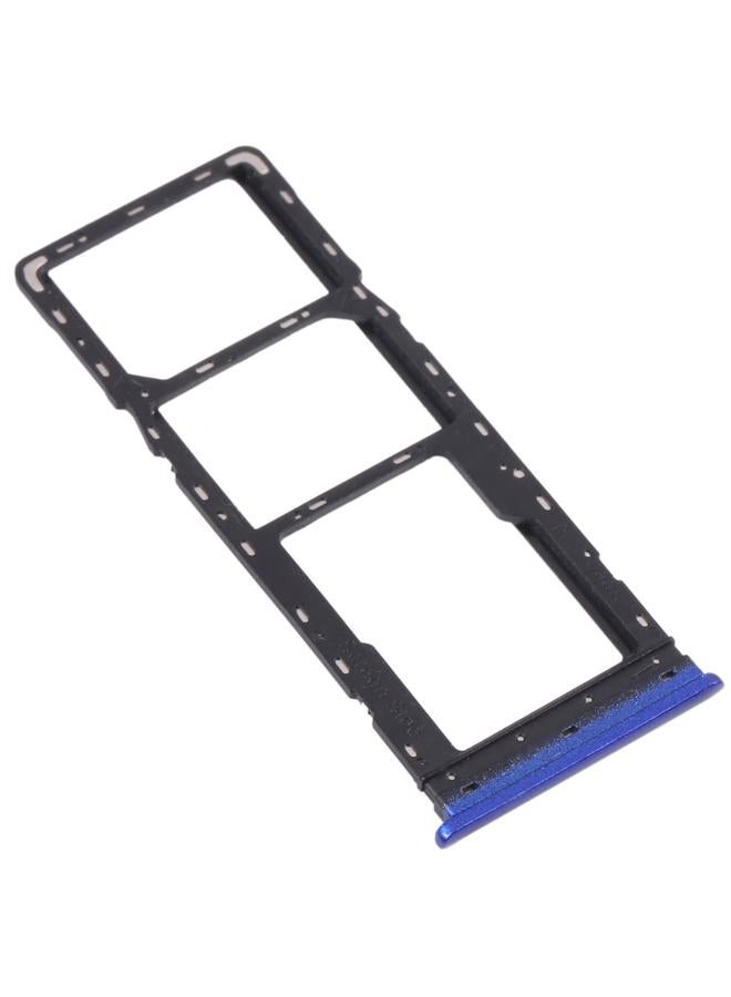 إيروريكس لـ Infinix S5 Pro X660 X660C X660B درج بطاقة SIM + درج بطاقة SIM + درج بطاقة Micro SD (أزرق) - Image 2