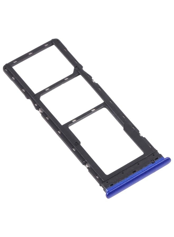 إيروريكس لـ Infinix S5 Pro X660 X660C X660B درج بطاقة SIM + درج بطاقة SIM + درج بطاقة Micro SD (أزرق) - Image 3