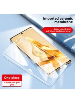 For Opporeno9 Tempered Film 11reno5pro Mobile Phone Film 6por 10 Opporone3 Full Screen 5-Colour:8k Ultra-clear [imported Ceramic Film] Full Glue Unlocks In Seconds★Single Piece-Size:OPPO Reno 10 Pro