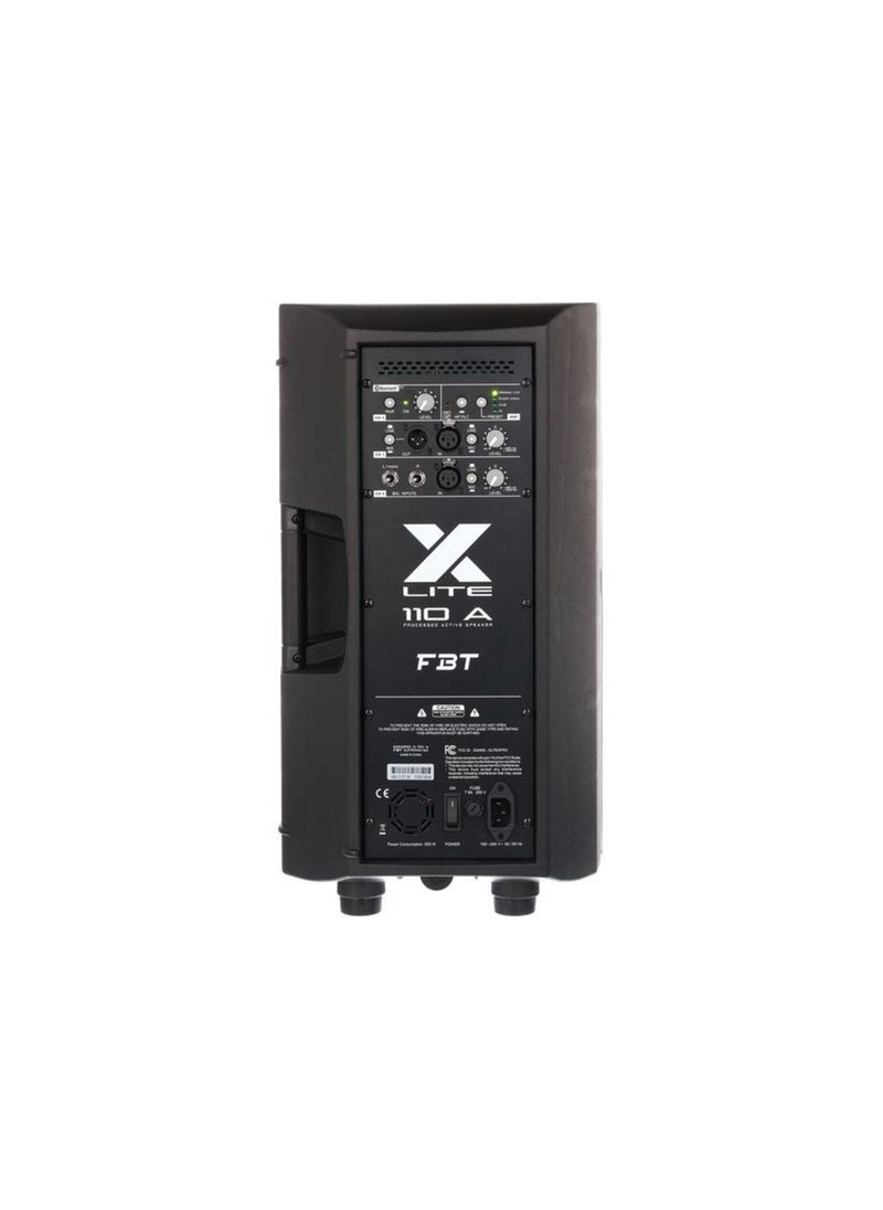 FBT - FBT X-LITE 110A 10-Inch Powered Speaker With Built-In Bluetooth - Image 1