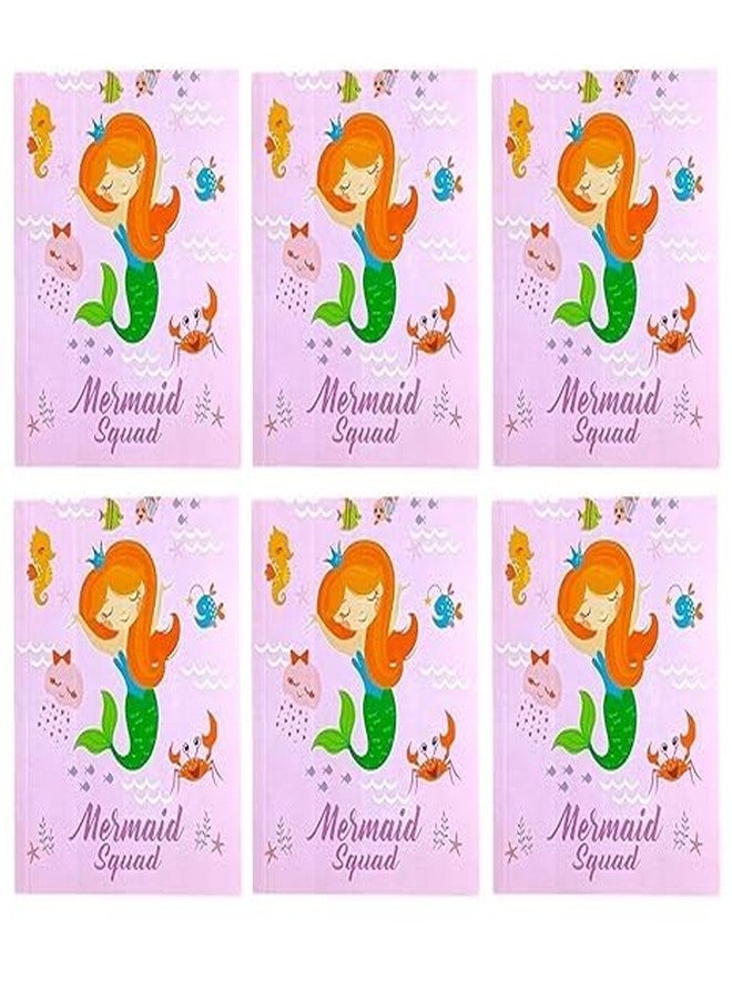 AMANVANI Mermaid Diary For Girls, Notebook Diary For Kids, Mermaid Diary For School, Birthday Return Gifts Diary For Girls, Writing Diary, Note Pad Diary For Kids, Mermaid Theme Diary For Girls (small 24 pcs) - Image 3