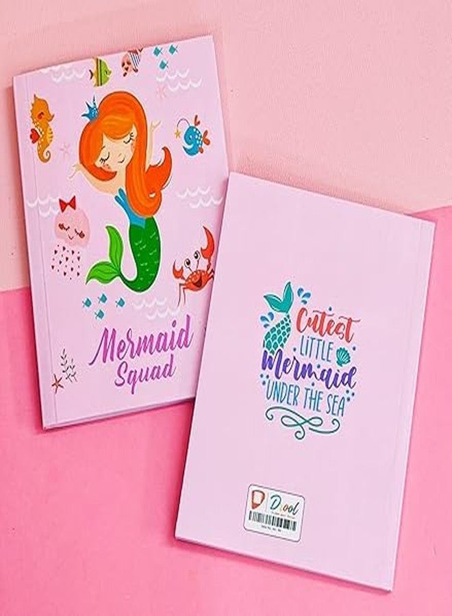 AMANVANI Mermaid Diary For Girls, Notebook Diary For Kids, Mermaid Diary For School, Birthday Return Gifts Diary For Girls, Writing Diary, Note Pad Diary For Kids, Mermaid Theme Diary For Girls (small 24 pcs) - Image 4