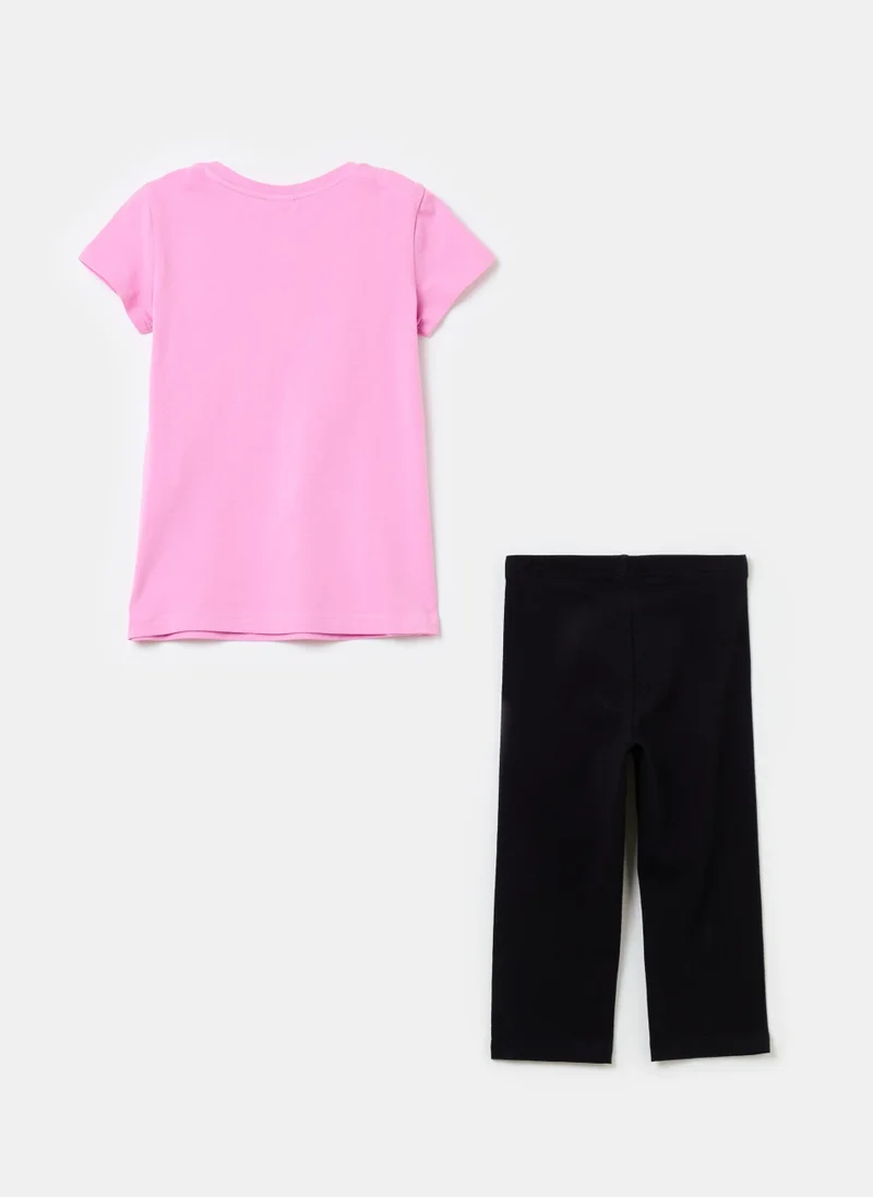 Ovs Ovs Jogging Set  Rosa/Nero
