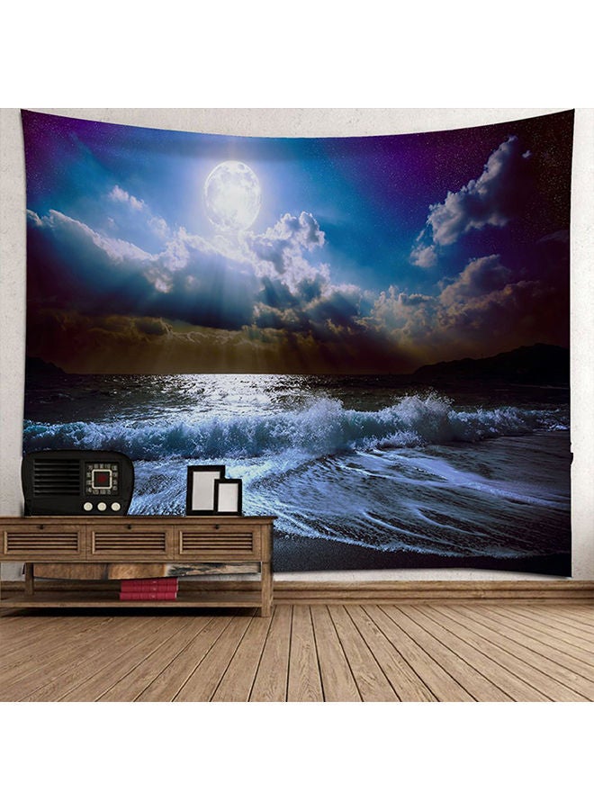 نيبمينينت بساط حائط معلق بتصميم أمواج المد والجزر متعدد الألوان - Image 3