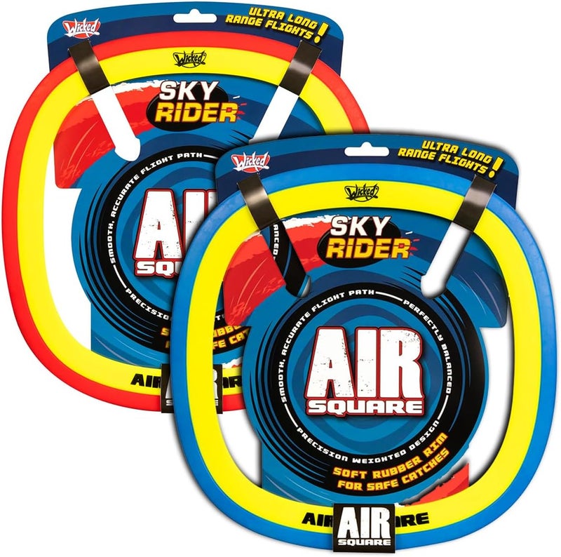 WICKED Sky Rider Air Square | The Unique Four Sided Spinning Disc from Vision | Flies Incredible Distances Of Over 100 Metres - Image 1