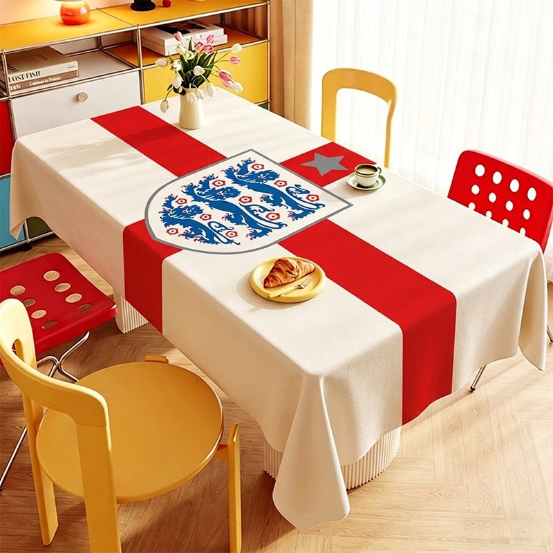 World Cup Themed Flag Tablecloth - Party Decorations for Restaurants & Gatherings