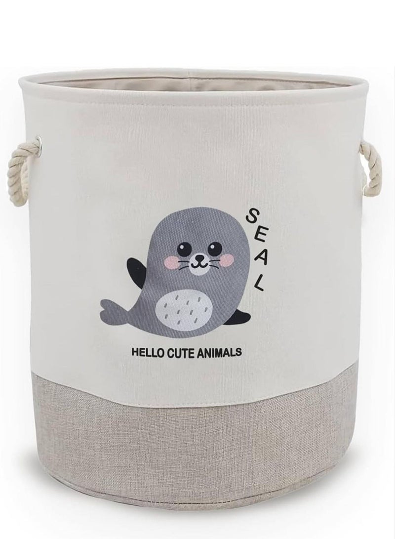 Hi homey Laundry Hamper Clothes Storage Basket