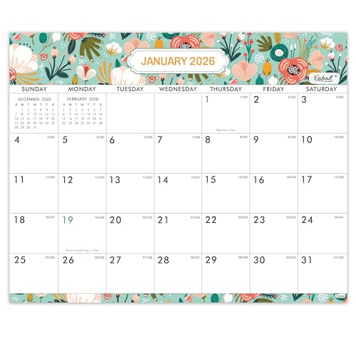 Coboll 2026 Magnetic Calendar - 2026 Calendar from Jan.2026 - Dec.2026, Magnetic Calendars for Fridge, 8" × 10", Tear-off Pad, Perfect Magnetic Calendars for Refrigerator - Image 1