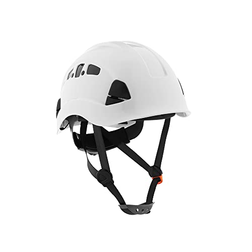 Jackson Safety CH400V Climbing-Style Hard Hat - Vented Construction Helmet with Chin Strap & Cup - ANSI Z89.1 & OSHA Compliant - (Multiple Colors) - Image 1