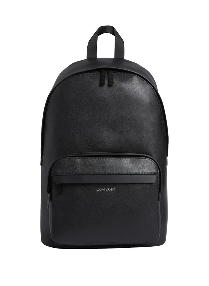 CALVIN KLEIN Logo Detailed Top Handle Zip over Backpack