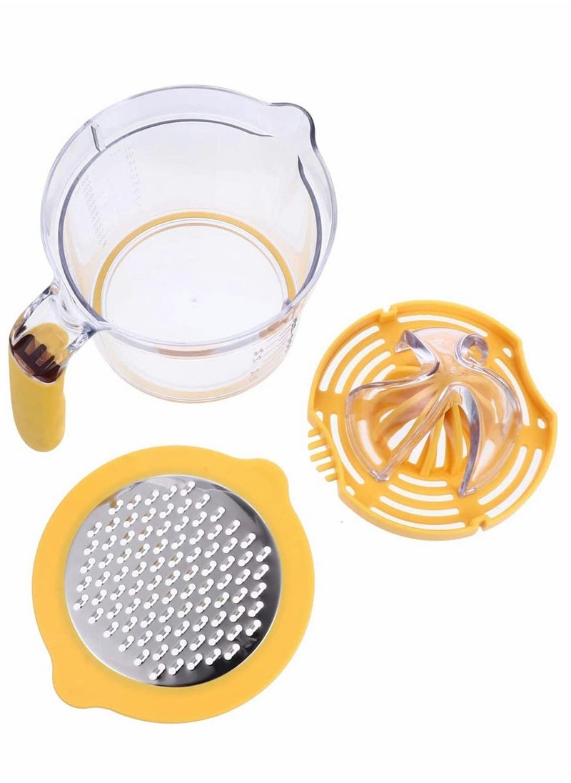 Y&D Multifunctional Manual Juicer Squeezer Press for Citrus Lemons Orange Lime Tangerines And Other Fruits (Yellow)  - Image 2