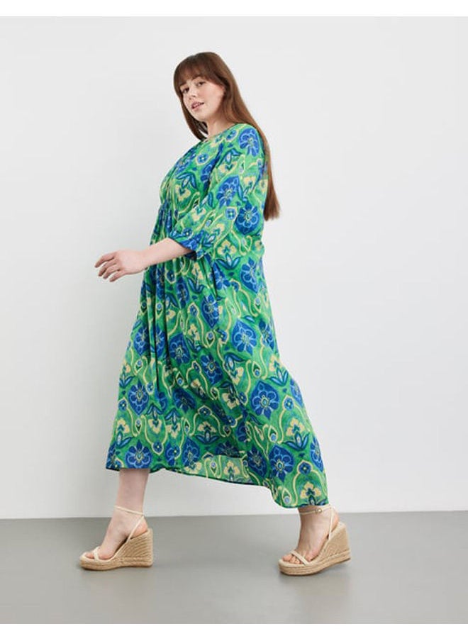 GERRY WEBER فستان صيفي مصنوع من قطن الفوال  - Image 4